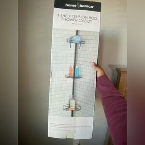 Bronze Finish Corner Shower Caddy